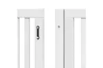 Vidaxl Dog Gate With Door Foldable 10 Panels White 800 Cm Poplar Wood Vidaxl Dog Gate With Door Foldable 10 Panels White 800 Cm Poplar Wood