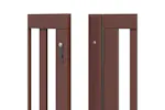 Vidaxl Dog Gate With Door Foldable 6 Panels Brown 480 Cm Poplar Wood Vidaxl Dog Gate With Door Foldable 6 Panels Brown 480 Cm Poplar Wood