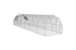 Vidaxl Chicken Run With Roof 25x12x225 M Galvanised Steel Vidaxl Chicken Run With Roof 25x12x225 M Galvanised Steel