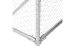 Vidaxl Chicken Run With Roof 25x12x225 M Galvanised Steel Vidaxl Chicken Run With Roof 25x12x225 M Galvanised Steel