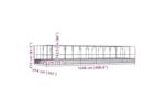 Vidaxl Aviary With Extension Silver 1246x414x212 Cm Steel Vidaxl Aviary With Extension Silver 1246x414x212 Cm Steel