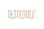 Vidaxl Dog Gate With Door Foldable 6 Panels 300 Cmpoplar Wood Vidaxl Dog Gate With Door Foldable 6 Panels 300 Cmpoplar Wood