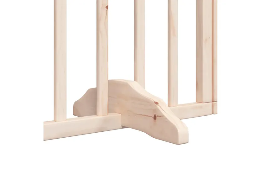Vidaxl Dog Gate With Door Foldable 6 Panels 300 Cmpoplar Wood Vidaxl Dog Gate With Door Foldable 6 Panels 300 Cmpoplar Wood