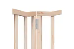 Vidaxl Dog Gate With Door Foldable 6 Panels 300 Cmpoplar Wood Vidaxl Dog Gate With Door Foldable 6 Panels 300 Cmpoplar Wood