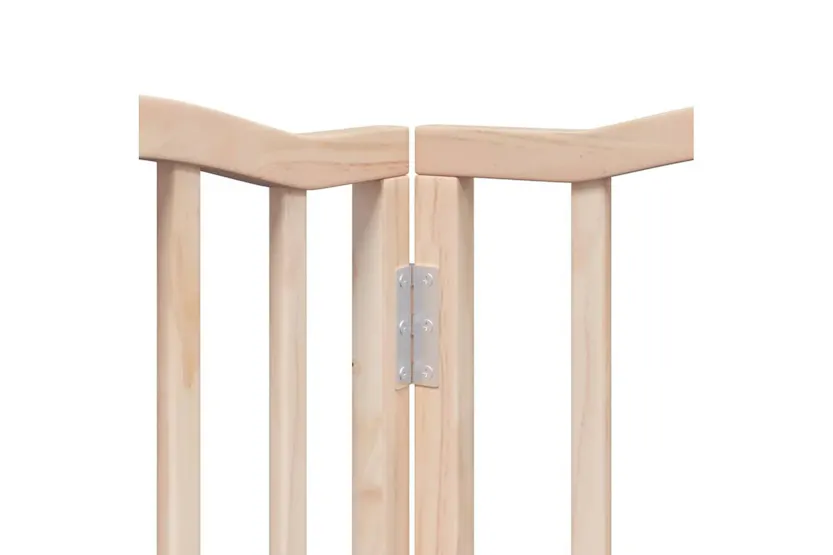Vidaxl Dog Gate With Door Foldable 6 Panels 300 Cm Poplar Wood Vidaxl Dog Gate With Door Foldable 6 Panels 300 Cm Poplar Wood
