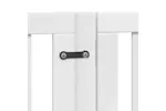 Vidaxl Dog Gate With Door Foldable 6 Panels White 300 Cm Poplar Wood Vidaxl Dog Gate With Door Foldable 6 Panels White 300 Cm Poplar Wood