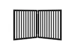Vidaxl Dog Gate Foldable 2 Panels Black 160 Cm Poplar Wood Vidaxl Dog Gate Foldable 2 Panels Black 160 Cm Poplar Wood