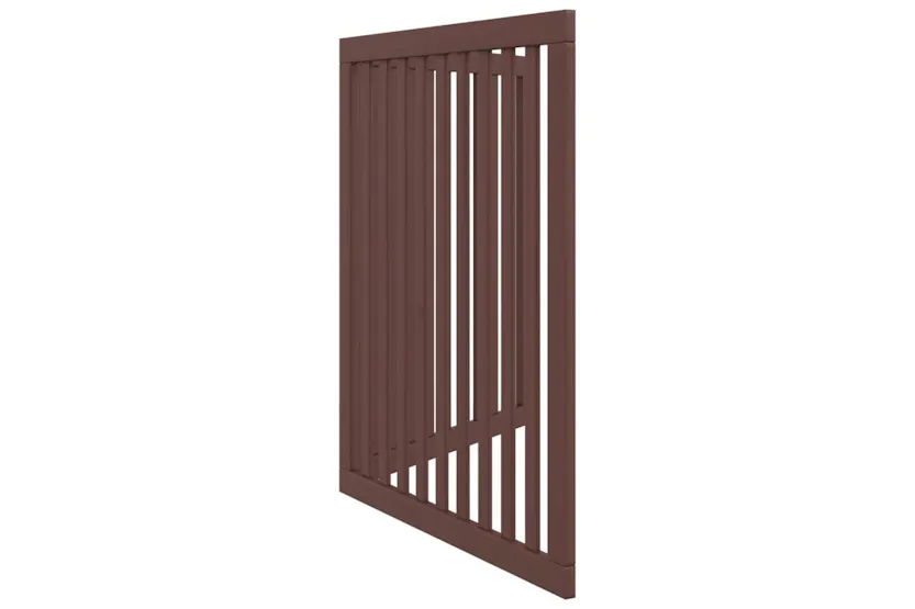 Vidaxl Dog Gate Foldable 2 Panels Brown 160 Cm Poplar Wood Vidaxl Dog Gate Foldable 2 Panels Brown 160 Cm Poplar Wood