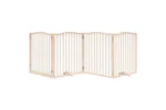 Vidaxl Dog Gate With Door Foldable 4 Panels 320 Cm Poplar Wood Vidaxl Dog Gate With Door Foldable 4 Panels 320 Cm Poplar Wood