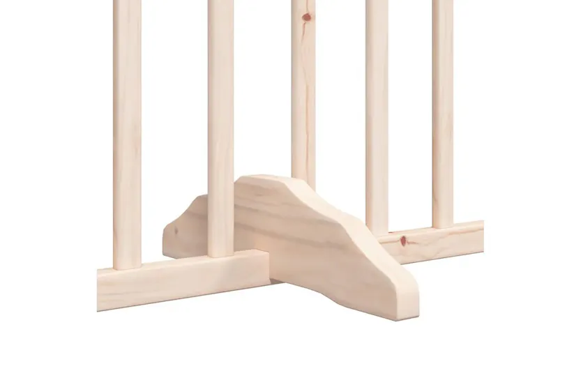 Vidaxl Dog Gate With Door Foldable 4 Panels 320 Cm Poplar Wood Vidaxl Dog Gate With Door Foldable 4 Panels 320 Cm Poplar Wood