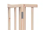 Vidaxl Dog Gate With Door Foldable 4 Panels 320 Cm Poplar Wood Vidaxl Dog Gate With Door Foldable 4 Panels 320 Cm Poplar Wood