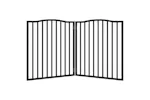 Vidaxl Dog Gate Foldable 2 Panels Black 160 Cm Poplar Wood Vidaxl Dog Gate Foldable 2 Panels Black 160 Cm Poplar Wood
