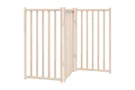 Vidaxl Dog Gate Foldable 3 Panels 150 Cm Solid Wood Fir Vidaxl Dog Gate Foldable 3 Panels 150 Cm Solid Wood Fir