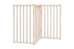 Vidaxl Dog Gate Foldable 3 Panels 150 Cm Solid Wood Fir Vidaxl Dog Gate Foldable 3 Panels 150 Cm Solid Wood Fir