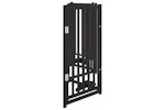 Vidaxl Dog Gate With Door Foldable 6 Panels Black 300 Cm Solid Wood Fir Vidaxl Dog Gate With Door Foldable 6 Panels Black 300 Cm Solid Wood Fir
