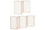 Vidaxl Dog Gate With Door Foldable 9 Panels 450 Cm Poplar Wood Vidaxl Dog Gate With Door Foldable 9 Panels 450 Cm Poplar Wood