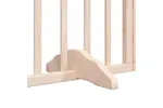 Vidaxl Dog Gate With Door Foldable 9 Panels 450 Cm Poplar Wood Vidaxl Dog Gate With Door Foldable 9 Panels 450 Cm Poplar Wood