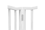 Vidaxl Dog Gate With Door Foldable 12 Panels White 600 Cm Poplar Wood Vidaxl Dog Gate With Door Foldable 12 Panels White 600 Cm Poplar Wood