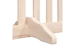 Vidaxl Dog Gate With Door Foldable 8 Panels 640 Cm Poplar Wood Vidaxl Dog Gate With Door Foldable 8 Panels 640 Cm Poplar Wood