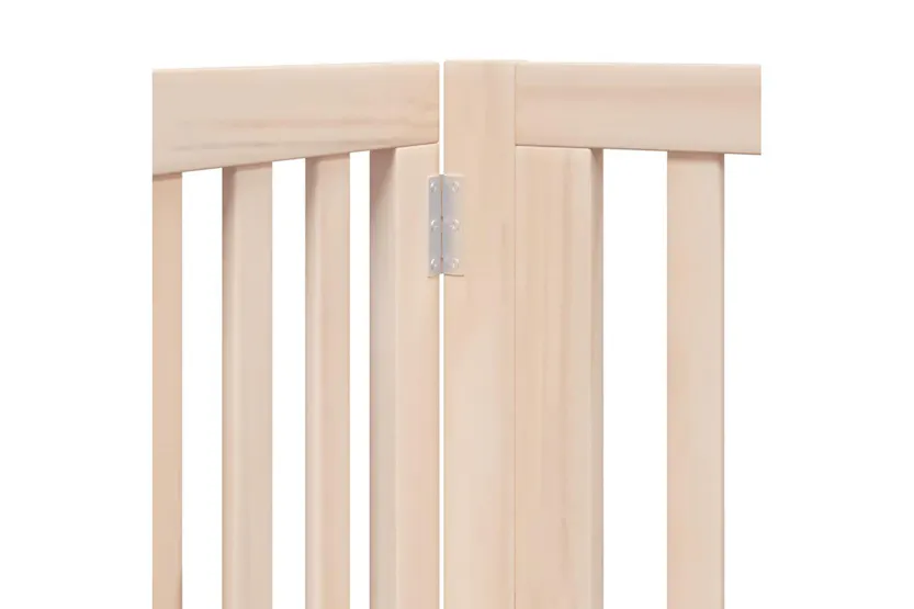 Vidaxl Dog Gate With Door Foldable 8 Panels 640 Cm Poplar Wood Vidaxl Dog Gate With Door Foldable 8 Panels 640 Cm Poplar Wood