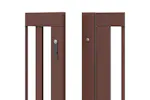 Vidaxl Dog Gate With Door Foldable 6 Panels Brown 480 Cm Poplar Wood Vidaxl Dog Gate With Door Foldable 6 Panels Brown 480 Cm Poplar Wood