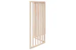 Vidaxl Dog Gate Foldable 3 Panels 150 Cm Poplar Wood Vidaxl Dog Gate Foldable 3 Panels 150 Cm Poplar Wood