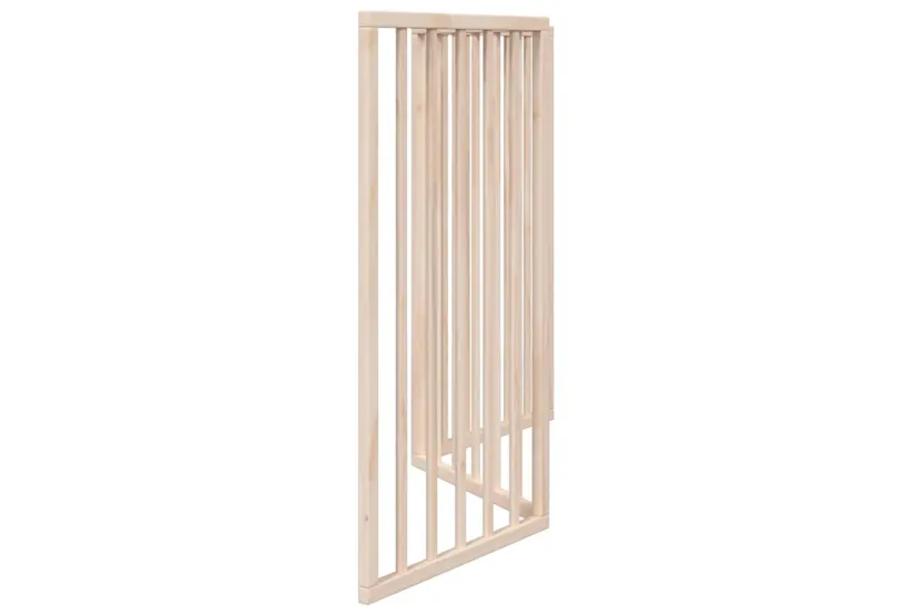 Vidaxl Dog Gate Foldable 3 Panels 150 Cm Poplar Wood Vidaxl Dog Gate Foldable 3 Panels 150 Cm Poplar Wood