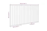 Vidaxl Dog Gate Foldable 3 Panels 150 Cm Poplar Wood Vidaxl Dog Gate Foldable 3 Panels 150 Cm Poplar Wood