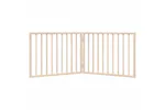 Vidaxl Dog Gate Foldable 2 Panels 160 Cm Poplar Wood Vidaxl Dog Gate Foldable 2 Panels 160 Cm Poplar Wood