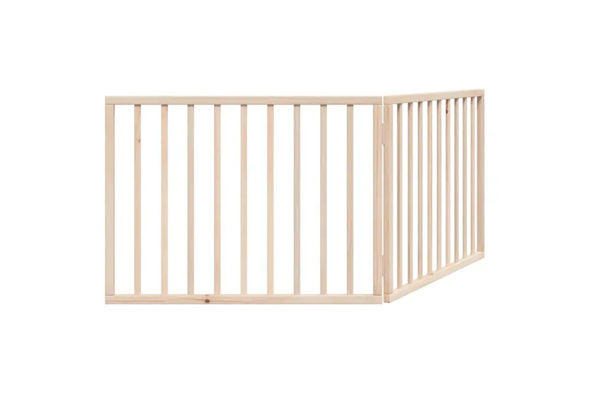 Vidaxl Dog Gate Foldable 2 Panels 160 Cm Poplar Wood Vidaxl Dog Gate Foldable 2 Panels 160 Cm Poplar Wood