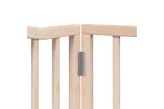 Vidaxl Dog Gate With Door Foldable 10 Panels 800 Cm Poplar Wood Vidaxl Dog Gate With Door Foldable 10 Panels 800 Cm Poplar Wood