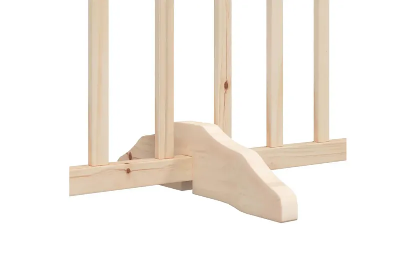 Vidaxl Dog Gate With Door Foldable 15 Panels 750 Cm Poplar Wood Vidaxl Dog Gate With Door Foldable 15 Panels 750 Cm Poplar Wood