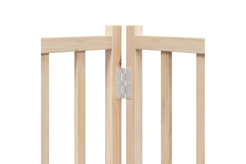 Vidaxl Dog Gate With Door Foldable 15 Panels 750 Cm Poplar Wood Vidaxl Dog Gate With Door Foldable 15 Panels 750 Cm Poplar Wood
