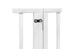 Vidaxl Dog Gate With Door Foldable 12 Panels White 960 Cm Poplar Wood Vidaxl Dog Gate With Door Foldable 12 Panels White 960 Cm Poplar Wood