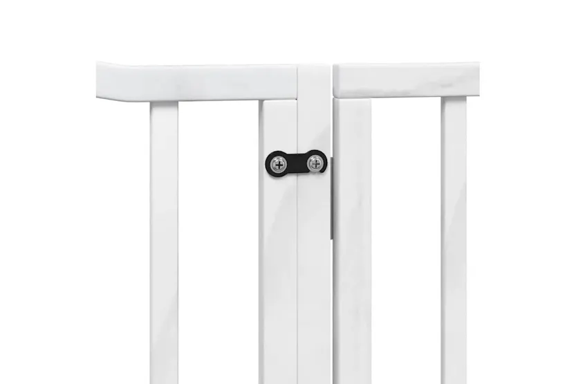 Vidaxl Dog Gate With Door Foldable 12 Panels White 960 Cm Poplar Wood Vidaxl Dog Gate With Door Foldable 12 Panels White 960 Cm Poplar Wood