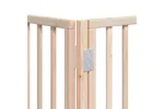 Vidaxl Dog Gate With Door Foldable 10 Panels 800 Cm Poplar Wood Vidaxl Dog Gate With Door Foldable 10 Panels 800 Cm Poplar Wood