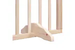 Vidaxl Dog Gate With Door Foldable 9 Panels 450 Cm Poplar Wood Vidaxl Dog Gate With Door Foldable 9 Panels 450 Cm Poplar Wood