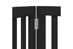 Vidaxl Dog Gate With Door Foldable 15 Panels Black 750 Cm Poplar Wood Vidaxl Dog Gate With Door Foldable 15 Panels Black 750 Cm Poplar Wood