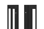 Vidaxl Dog Gate With Door Foldable 15 Panels Black 750 Cm Poplar Wood Vidaxl Dog Gate With Door Foldable 15 Panels Black 750 Cm Poplar Wood