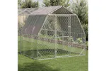 Vidaxl Chicken Run With Roof 25x8x225 M Galvanised Steel Vidaxl Chicken Run With Roof 25x8x225 M Galvanised Steel