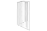 Vidaxl Dog Gate Foldable 2 Panels White 160 Cm Poplar Wood Vidaxl Dog Gate Foldable 2 Panels White 160 Cm Poplar Wood