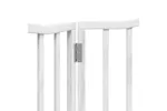 Vidaxl Dog Gate Foldable 2 Panels White 160 Cm Poplar Wood Vidaxl Dog Gate Foldable 2 Panels White 160 Cm Poplar Wood