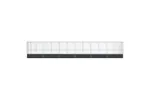 Vidaxl Aviary With Extension Silver 12505x107x212 Cm Steel Vidaxl Aviary With Extension Silver 12505x107x212 Cm Steel