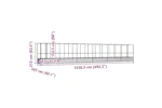 Vidaxl Aviary With Extension Silver 12505x107x212 Cm Steel Vidaxl Aviary With Extension Silver 12505x107x212 Cm Steel