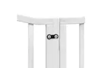 Vidaxl Dog Gate With Door Foldable 6 Panels White 300 Cmpoplar Wood Vidaxl Dog Gate With Door Foldable 6 Panels White 300 Cmpoplar Wood