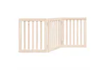 Vidaxl Dog Gate Foldable 3 Panels 150 Cm Poplar Wood Vidaxl Dog Gate Foldable 3 Panels 150 Cm Poplar Wood