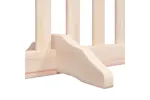 Vidaxl Dog Gate With Door Foldable 4 Panels 320 Cm Poplar Wood Vidaxl Dog Gate With Door Foldable 4 Panels 320 Cm Poplar Wood
