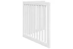 Vidaxl Dog Gate Foldable 2 Panels White 160 Cm Poplar Wood Vidaxl Dog Gate Foldable 2 Panels White 160 Cm Poplar Wood