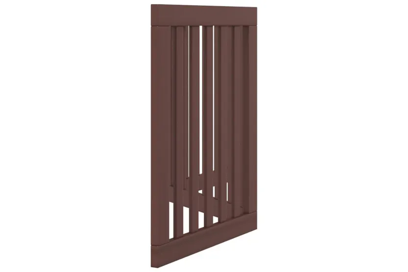 Vidaxl Dog Gate Foldable 3 Panels Brown 150 Cm Poplar Wood Vidaxl Dog Gate Foldable 3 Panels Brown 150 Cm Poplar Wood