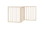 Vidaxl Dog Gate Foldable 3 Panels 150 Cm Poplar Wood Vidaxl Dog Gate Foldable 3 Panels 150 Cm Poplar Wood